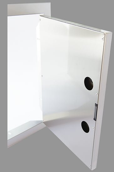 30 Inch Kokomo Stainless Steel Access Doors - The Pizza Oven Guru