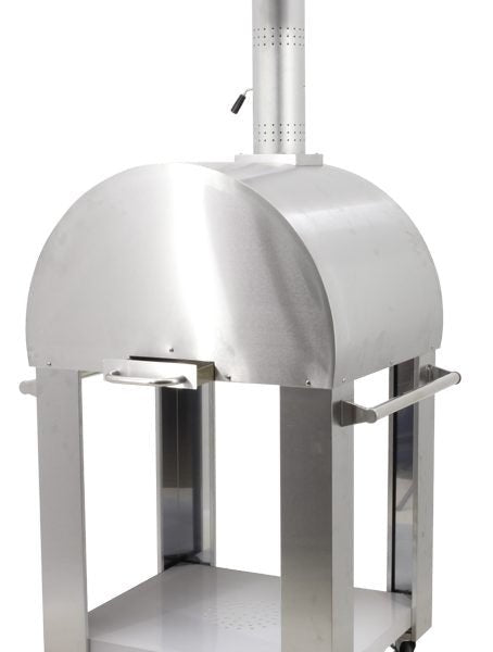 32″ Stainless Steel Wood Burning Pizza Oven - The Pizza Oven Guru