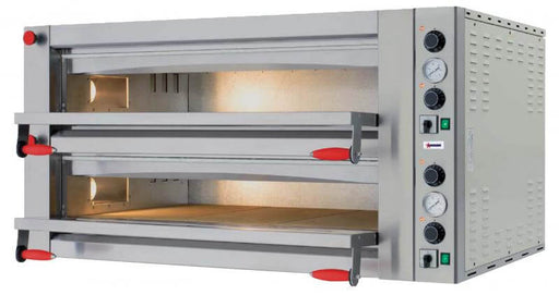Double Chamber Fuoco Series with 13.2 kW Power and Mechanical Display - The Pizza Oven Guru