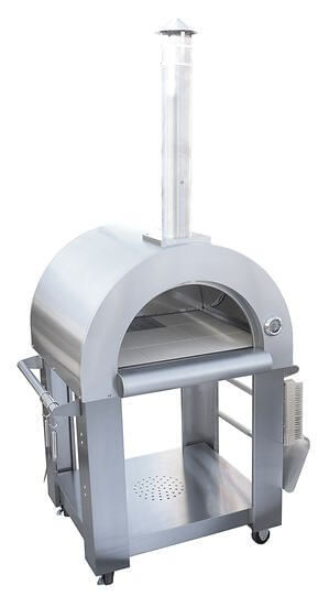 Kokomo 32” Wood Fired Stainless Steel Pizza Oven - The Pizza Oven Guru