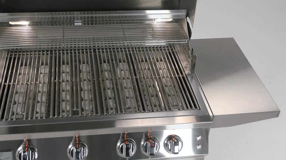 Kokomo 40” Professional Built in Gas Grill (5 Burner/Back Burner) - The Pizza Oven Guru