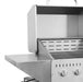Stainless Steel Propane Outdoor BBQ Grill, 4 Burners, 64000BTU, Top And Side Shelf, 1 Roll Dome - The Pizza Oven Guru